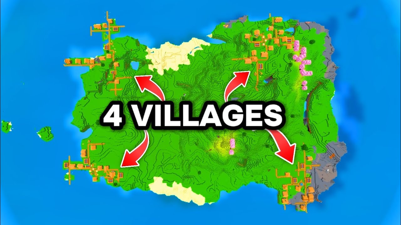 3 Best New Must-Try Seeds For Minecraft (1.21.8, 1.21.1) – Bedrock Edition