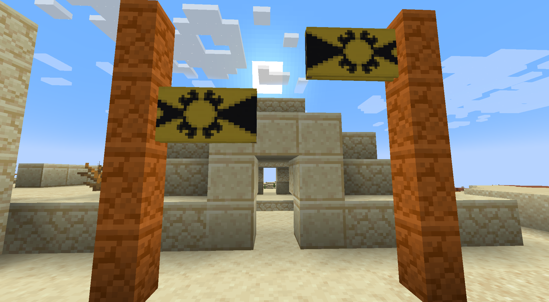 Banner Flags Data Pack (1.21.8, 1.20.1) – Horizontal Banners