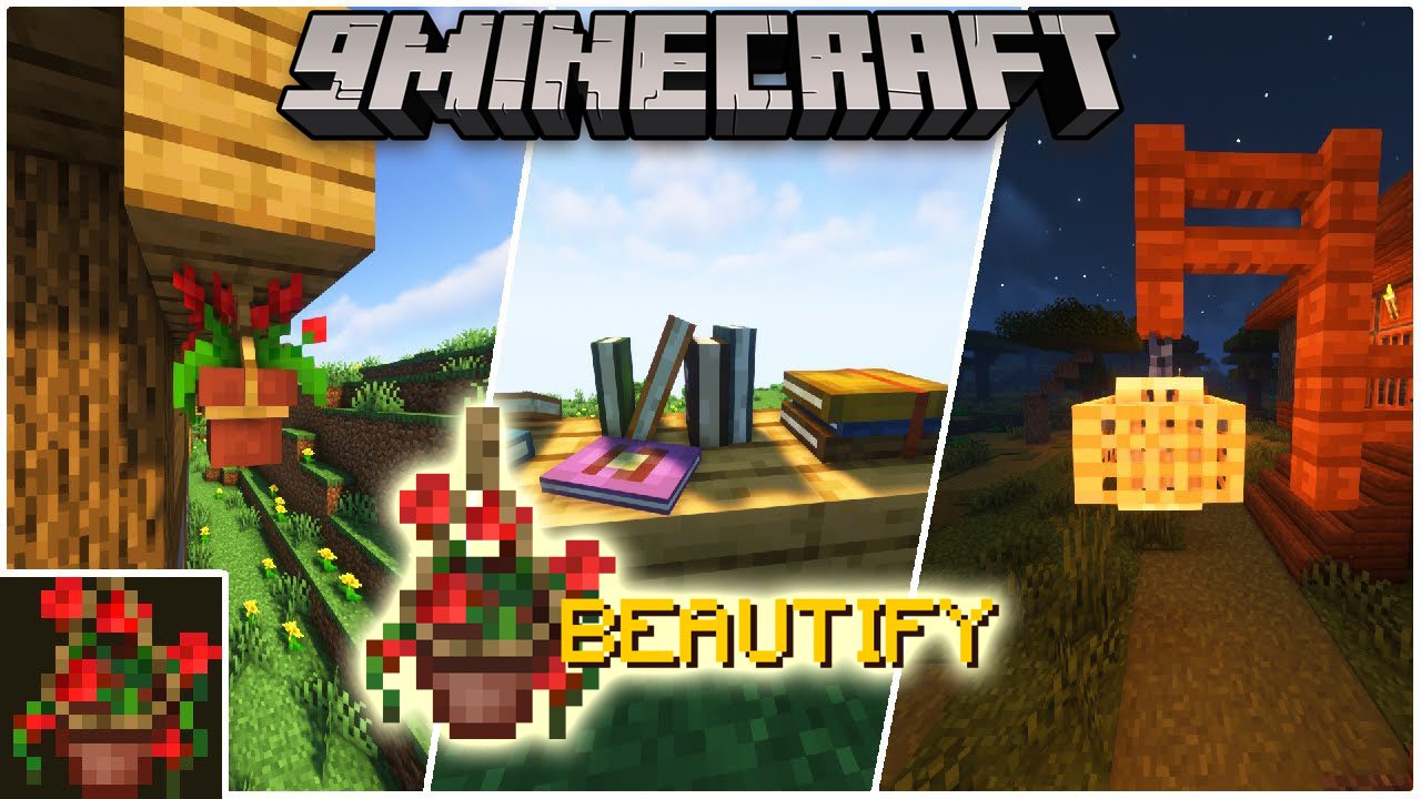 Beautify Refabricated Mod (1.21.10, 1.20.1) – Vanilla+ Decor