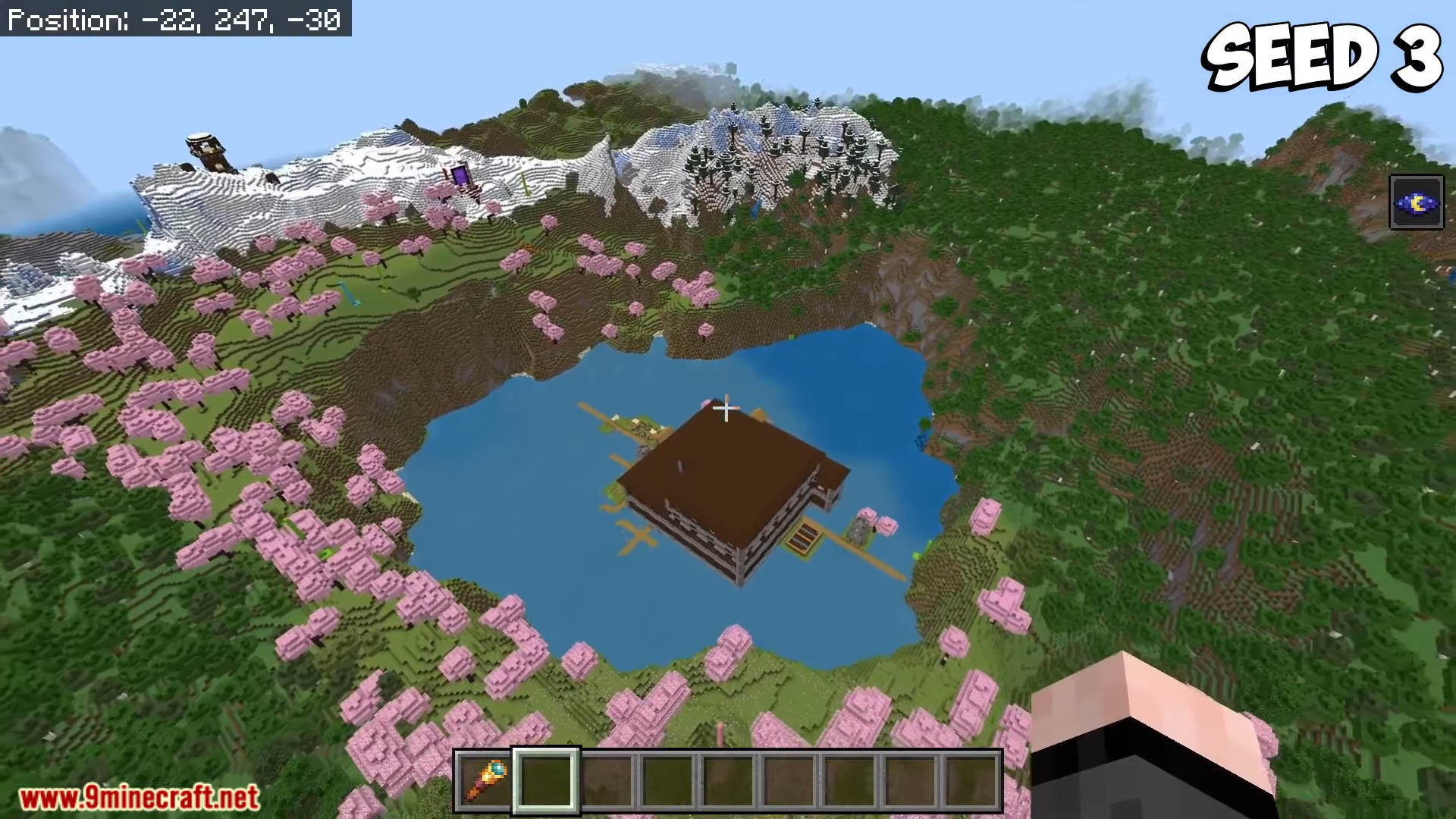 Best Cherry Blossom Seeds For Minecraft (1.21.10, 1.21.1) – Bedrock Edition