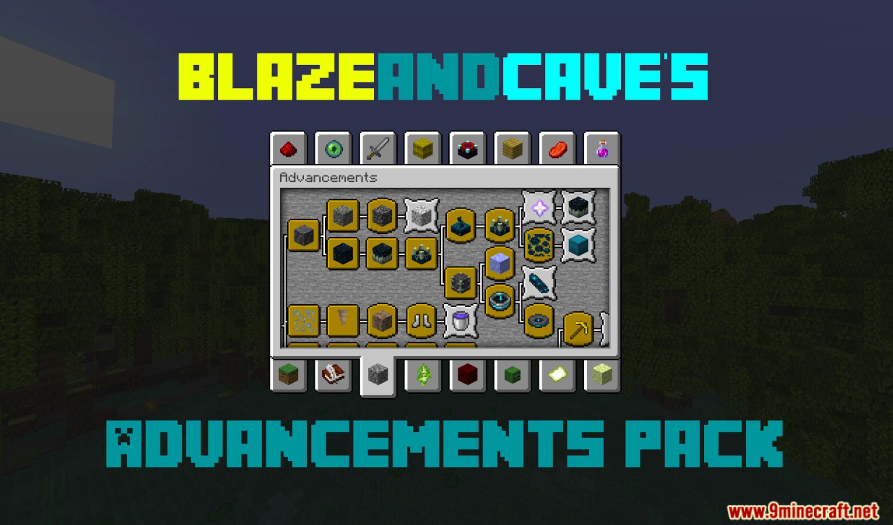 Blazeandcave’s Advancements Pack Data Pack (1.21.10, 1.20.1) – Over 1000 New Achievements 11 Blazeandcaves advancements pack data pack screenshots