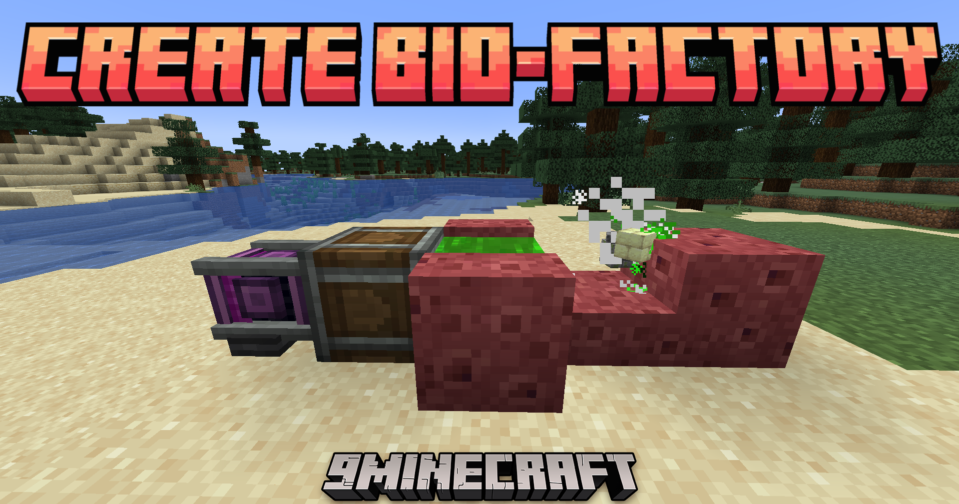 Create Bio-Factory Mod (1.20.1, 1.20) – Nutrient Fluids And Pipe Processing