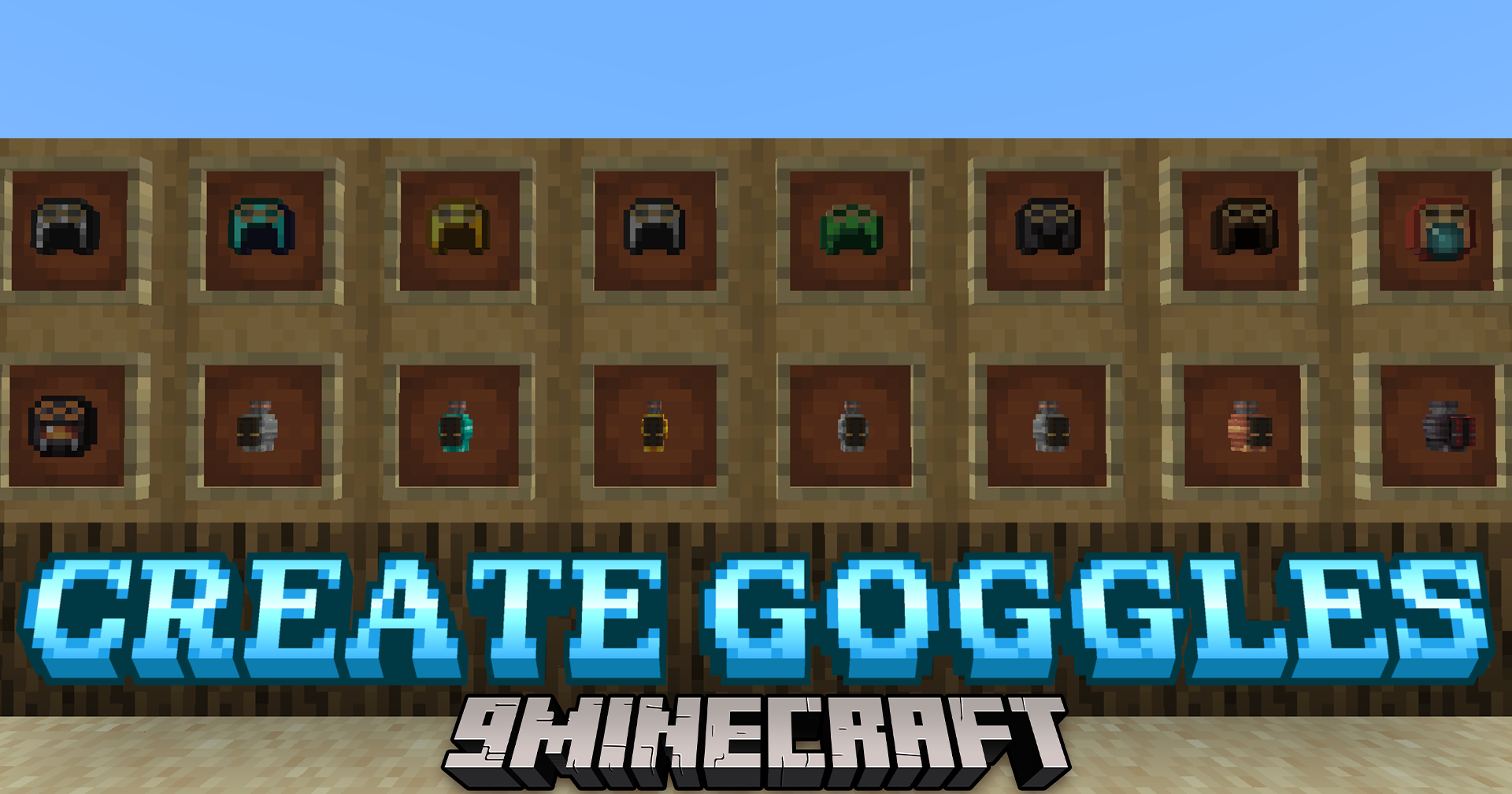 Create Goggles Mod (1.21.1, 1.20.1) – Helmets With Goggle Overlay