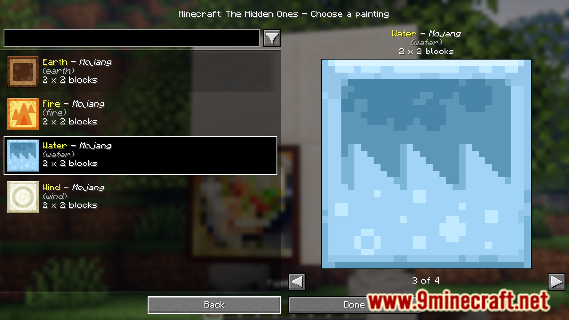 Custom Paintings Mod (1.21.10, 1.20.1) – Custom Gui To Choose &Amp; Place Paintings 8 Custom paintings mod screenshot 07