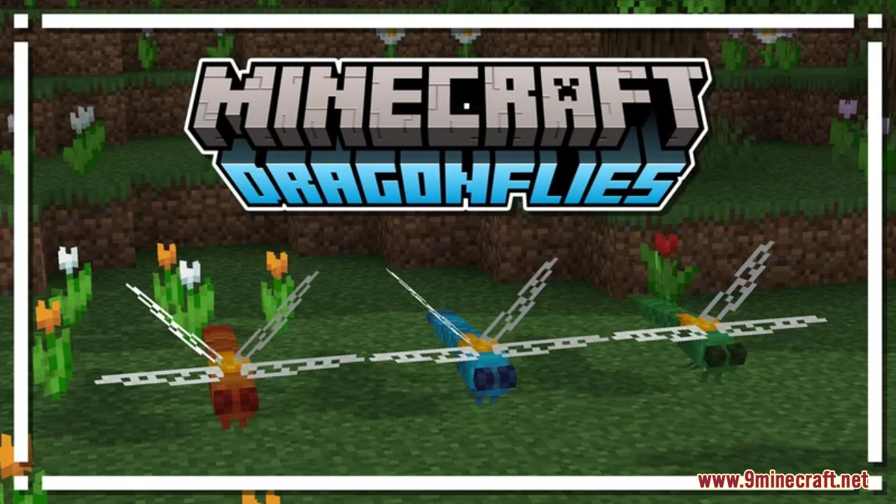 Dragonflies Resource Pack (1.21.10, 1.20.1) – Texture Pack