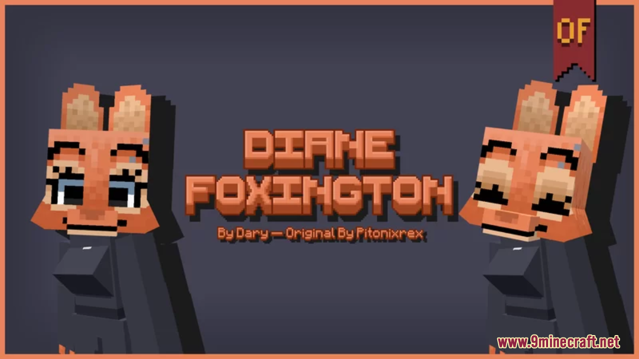 Foxes To Diane Foxington Resource Pack (1.21.10, 1.20.1) – Texture Pack