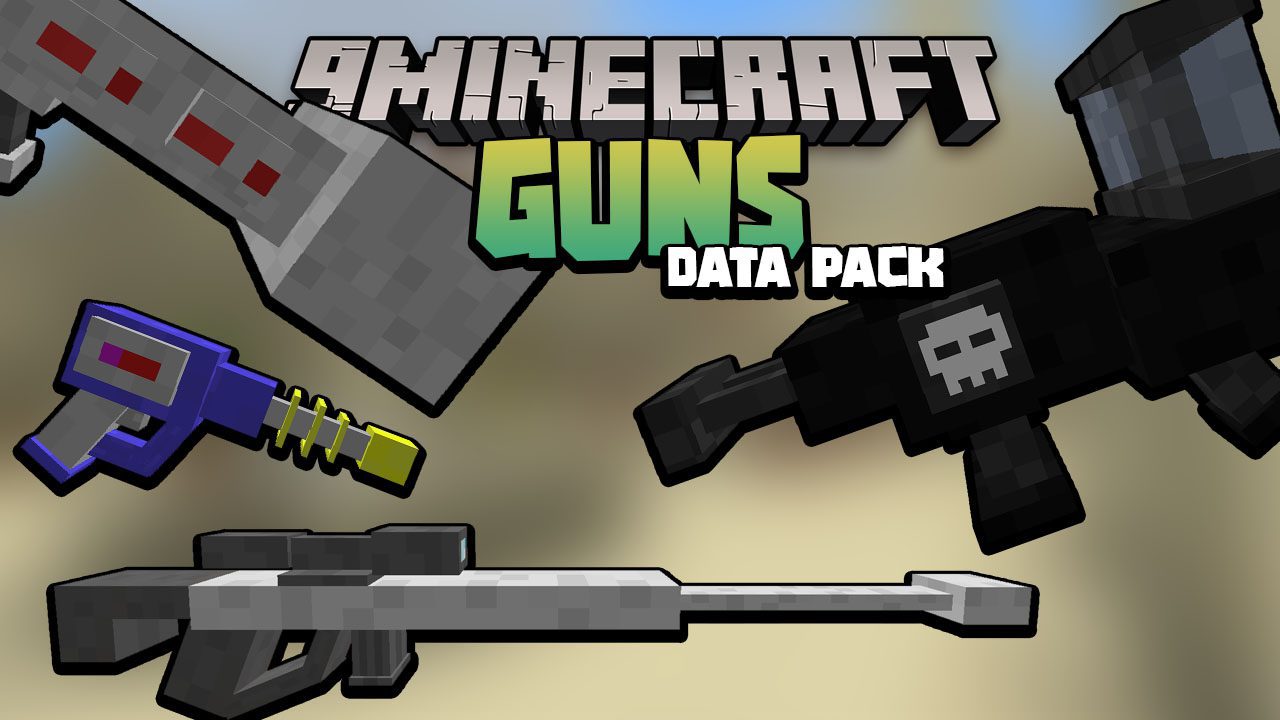 Gamingbarn’s Guns Data Pack (1.21.10, 1.21.1) – Firearms, Survival Kits