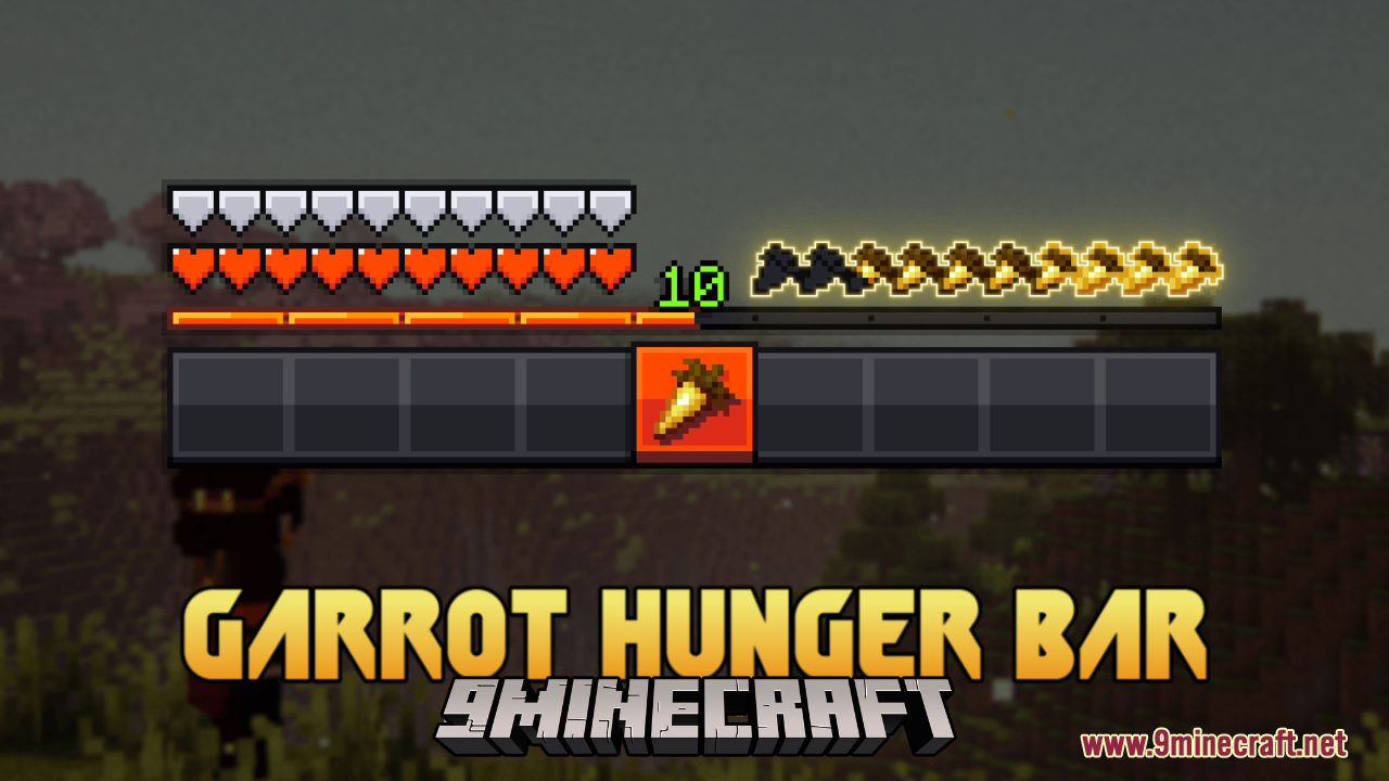 Garrot Hunger Bar Resource Pack (1.21.10, 1.20.1) – Texture Pack