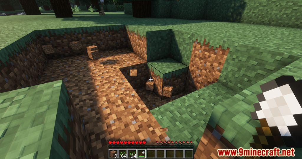 Grass Seeds Mod (1.21.10, 1.20.1) – Transform Dirt Into Grass 2 Grass seeds mod screenshots 01