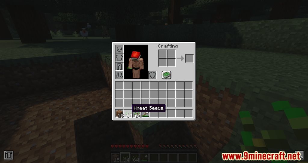 Grass Seeds Mod (1.21.10, 1.20.1) – Transform Dirt Into Grass 3 Grass seeds mod screenshots 02