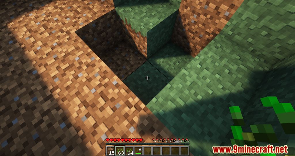 Grass Seeds Mod (1.21.10, 1.20.1) – Transform Dirt Into Grass 4 Grass seeds mod screenshots 03