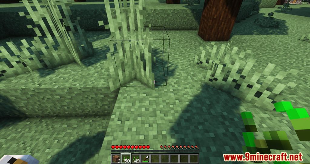 Grass Seeds Mod (1.21.10, 1.20.1) – Transform Dirt Into Grass 9 Grass seeds mod screenshots 08