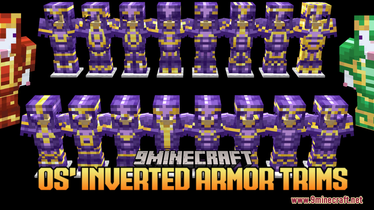 Os’ Inverted Armor Trims Resource Pack (1.21.10, 1.20.1) – Texture Pack