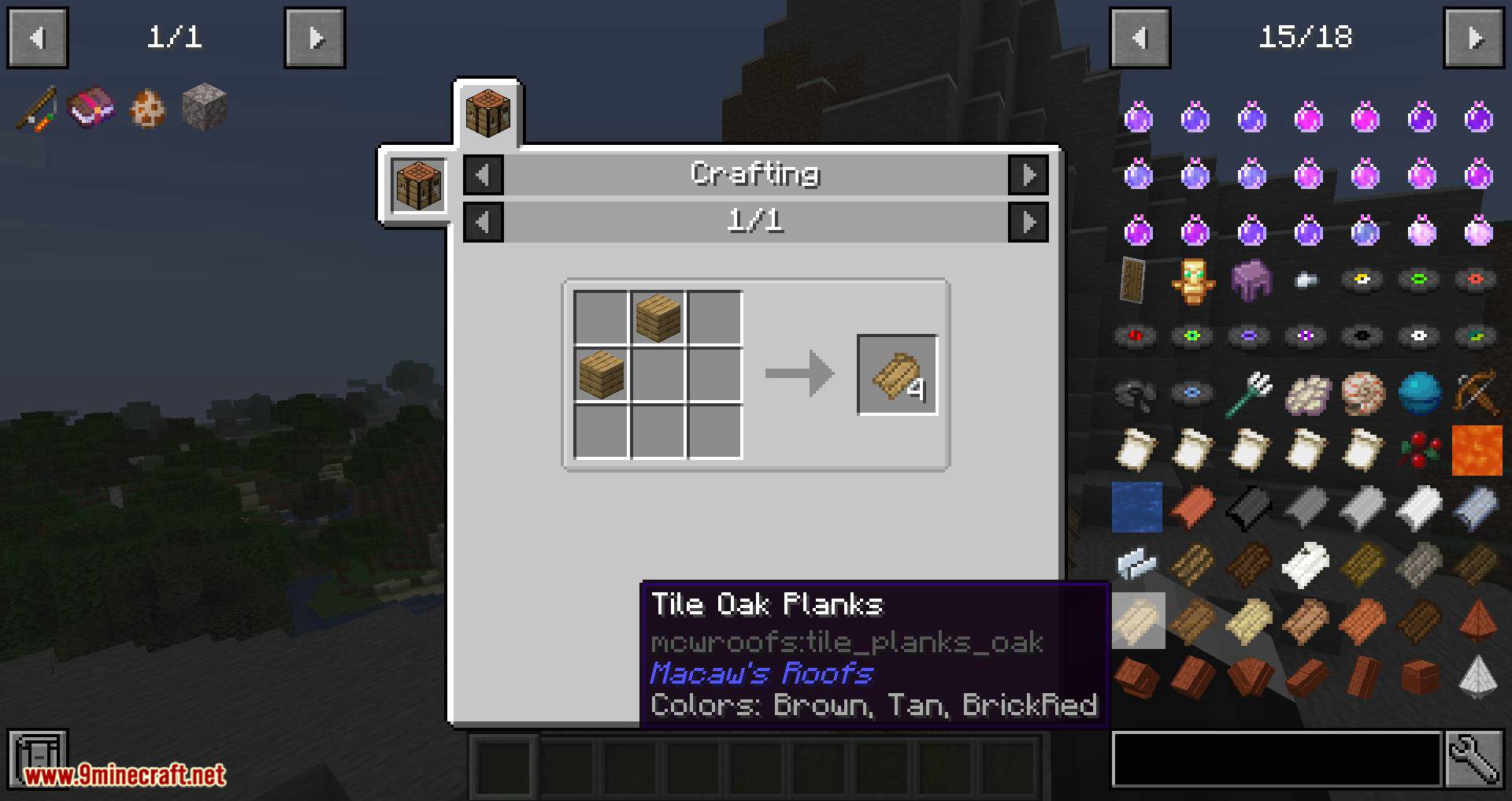 Macaw_s roofs mod for minecraft 05