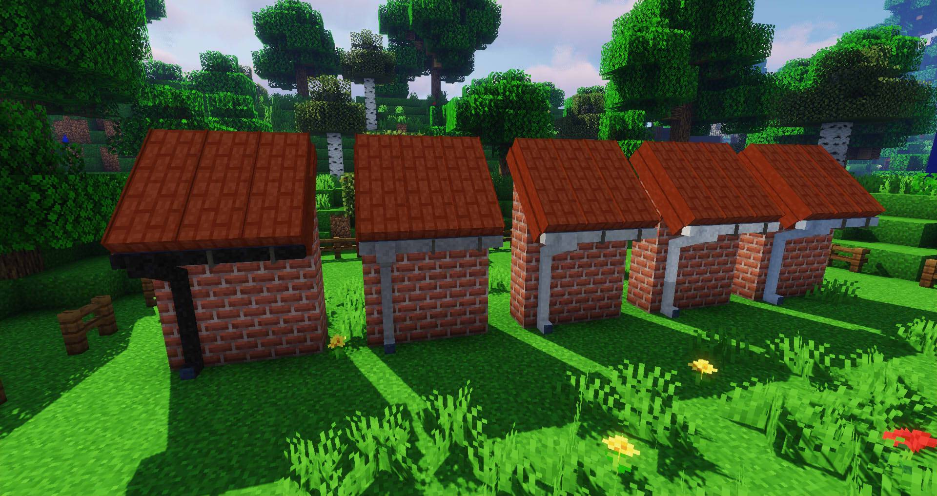 Macaw_s roofs mod for minecraft 26