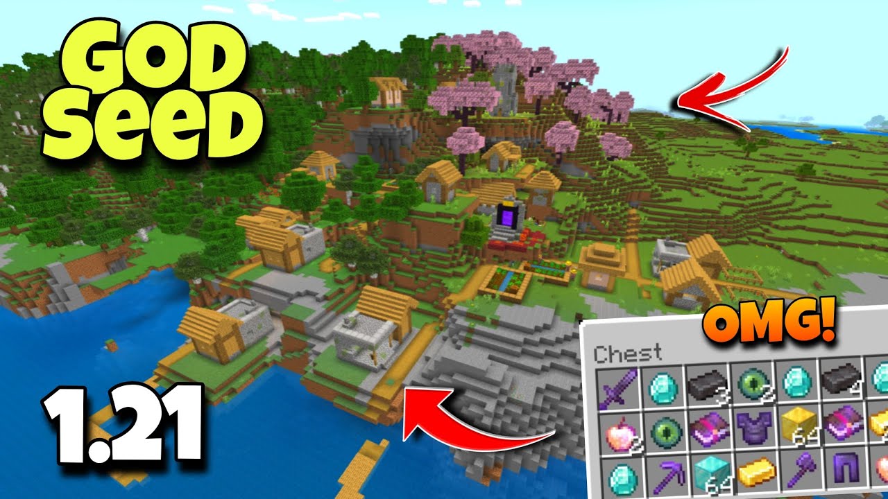 New Cool Minecraft God Seeds For Minecraft (1.21.10, 1.21.1) – Bedrock Edition