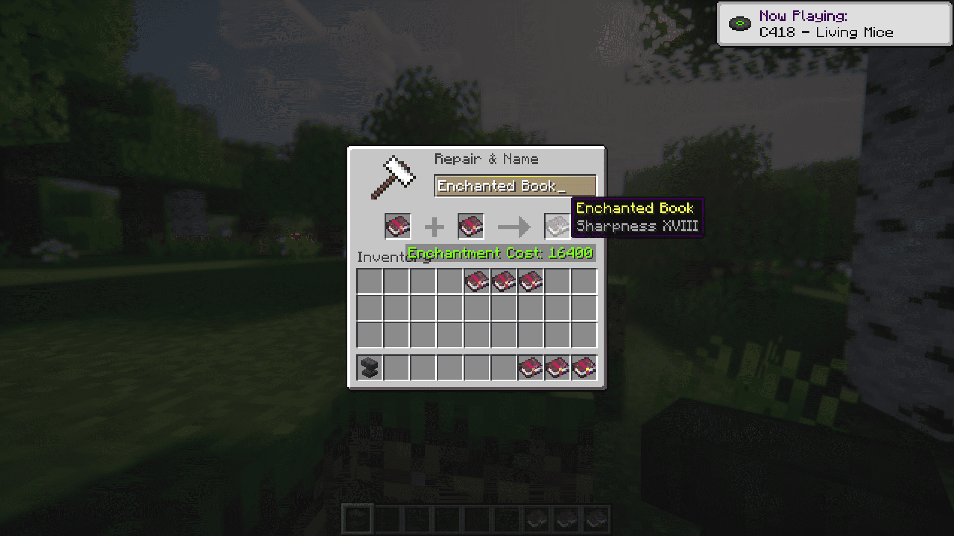 Now Playing Mod (1.21.10, 1.20.1) – In-Game Music Toast 3 Now playing mod screenshot 02