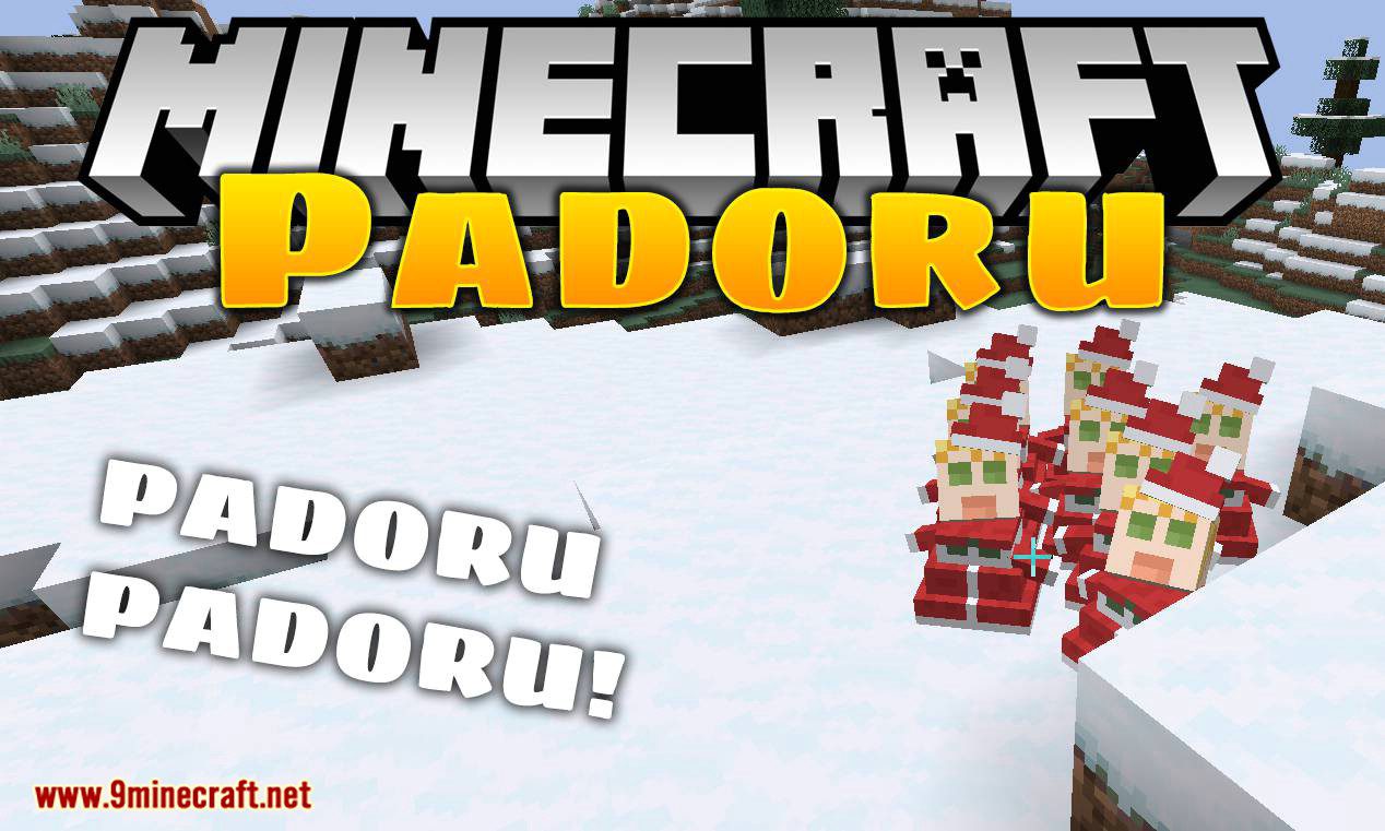 Padoru Mod (1.21.10, 1.20.1) – Adding Nero Claudius to Minecraft