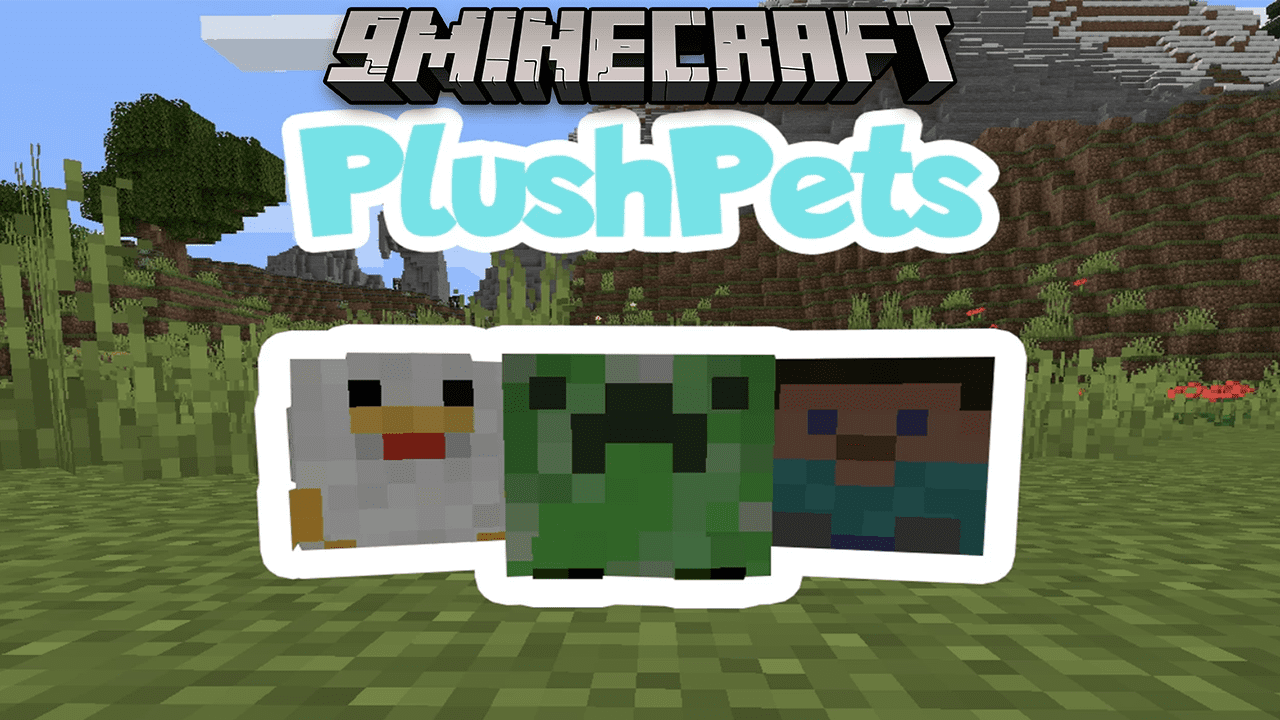 PlushPets Data Pack (1.21.8, 1.20.1) – Animate Plushies Into Pets