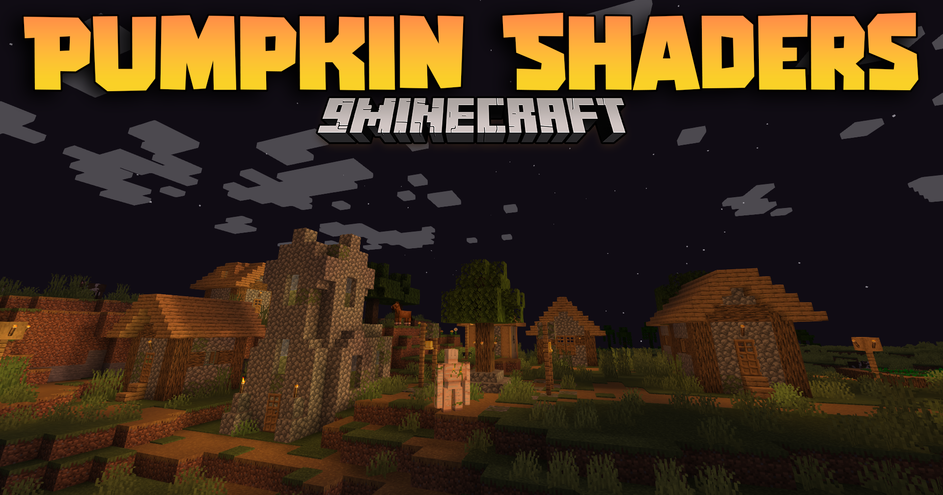 Pumpkin Shaders (1.21.10, 1.20.1) – Keep The Charm, Add The Glow