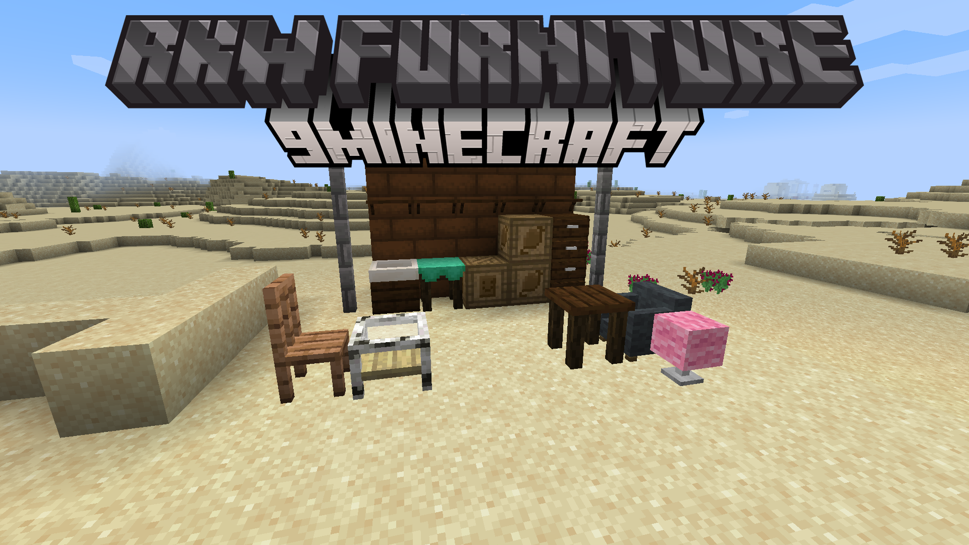 RKW Furniture Modpack (1.17.1) – Stylish Interiors