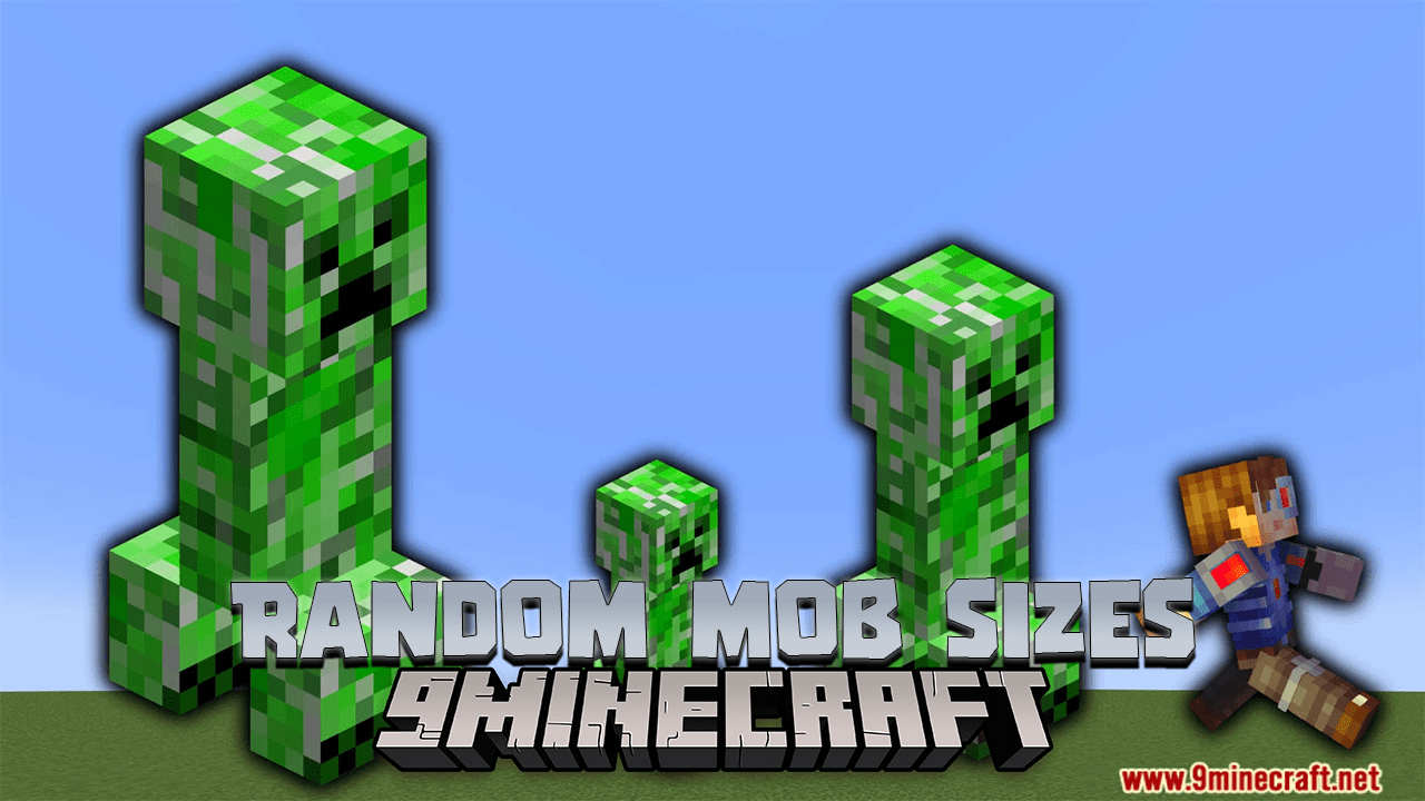 Random Mob Sizes Data Pack (1.21.8, 1.20.1) – Size Matters in the Unpredictable Wilderness!