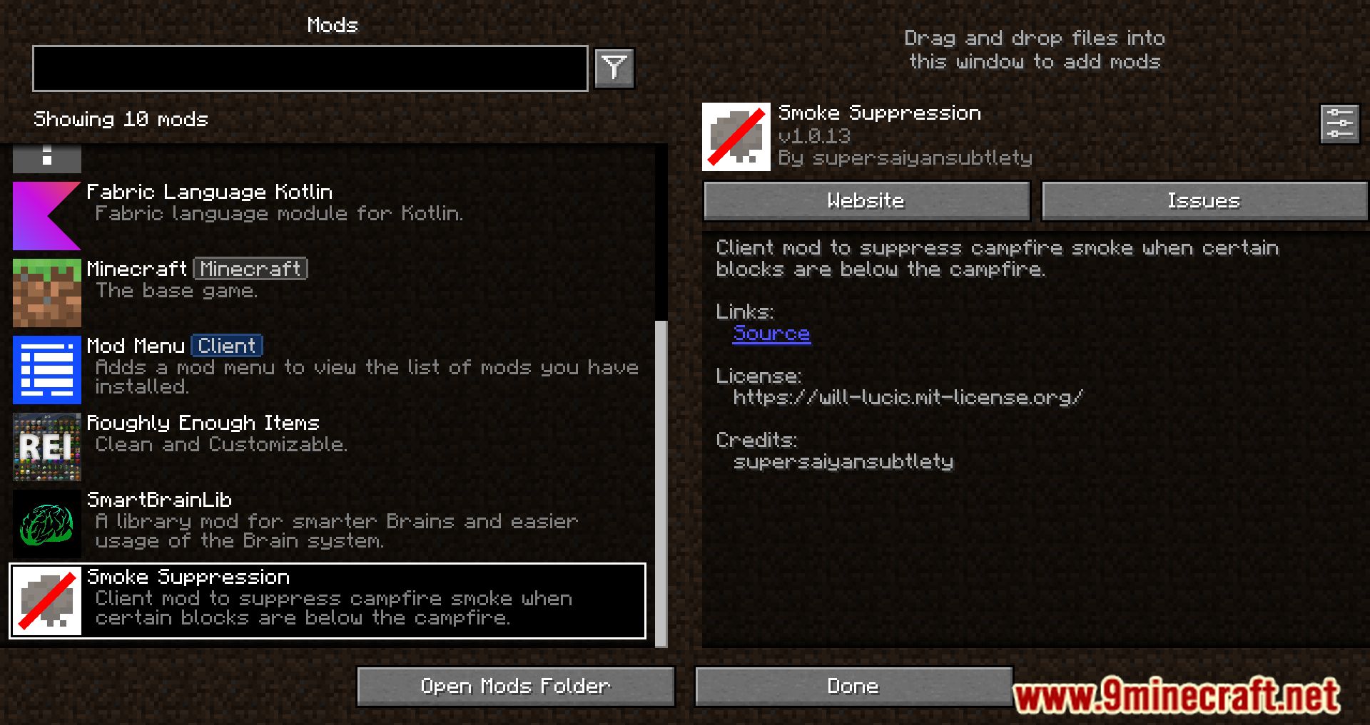 Smoke Suppression Mod (1.21.10, 1.20.1) – Disable Smoke 2 Smoke suppression mod screenshots 01