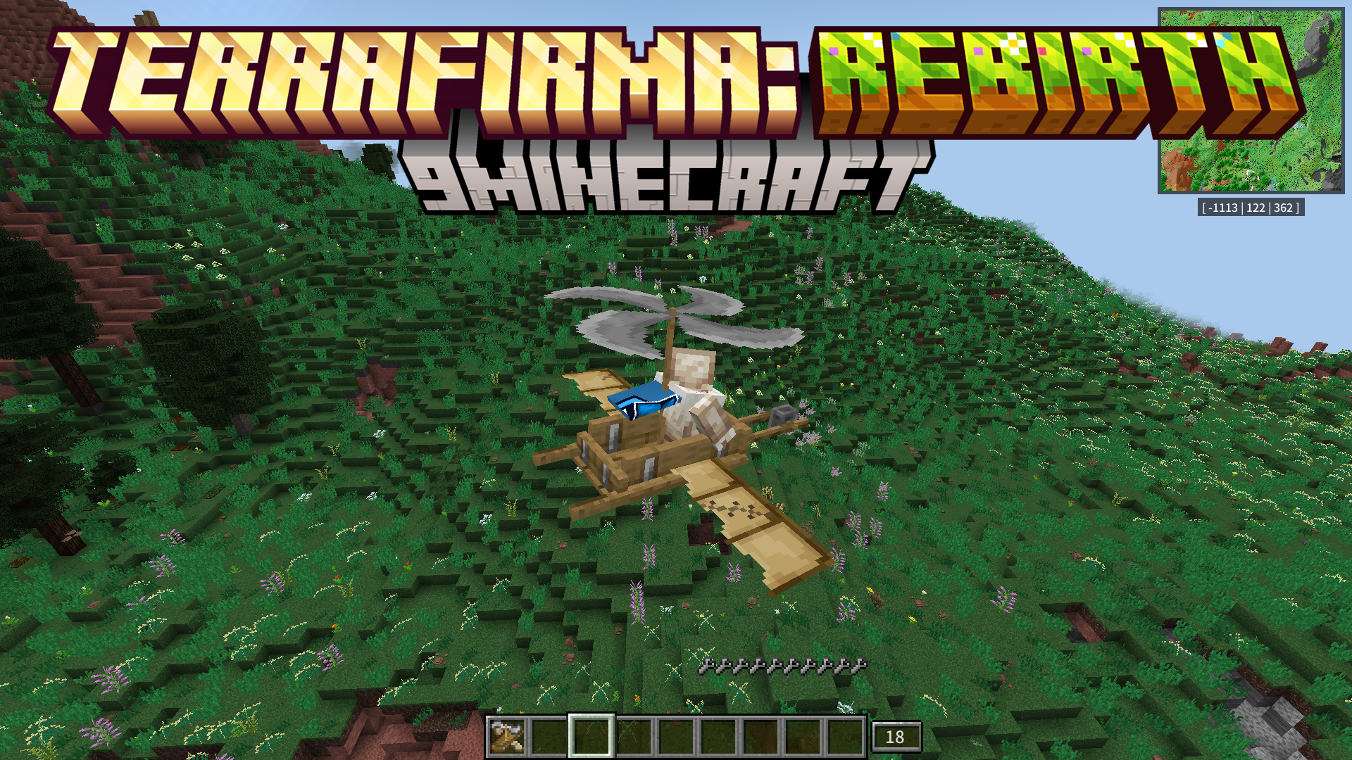 TerraFirma: Rebirth Modpack (1.20.1, 1.20) – Rebuild from the Ground Up
