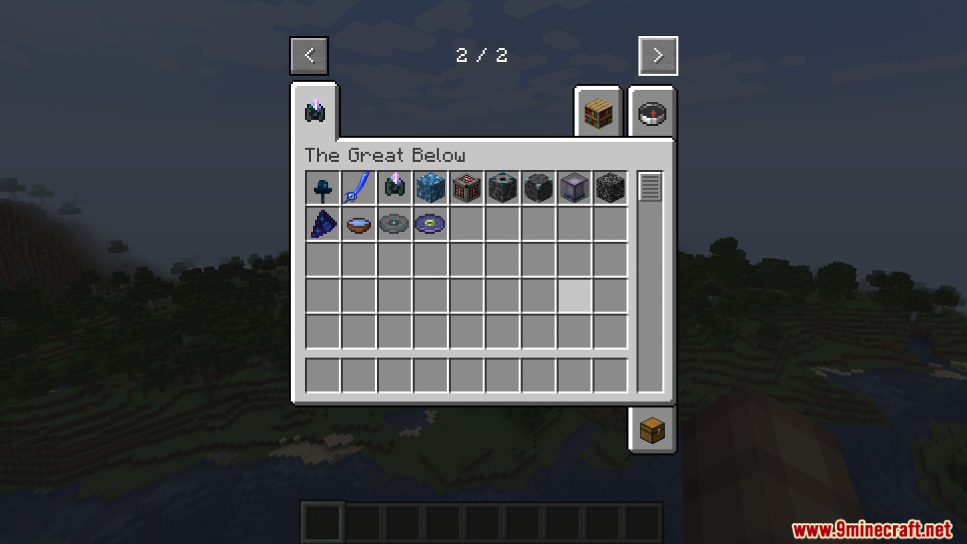 Out From Below Mod The Great Below Mod (1.20.1, 1.20) – Infinite Sculk Theme