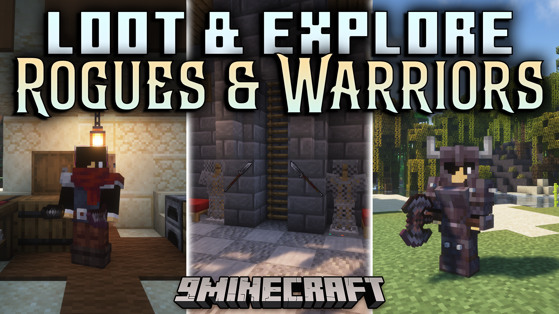 LNE Rogues And Warriors Mod (1.21.1, 1.20.1) – Rogue And Warrior Content
