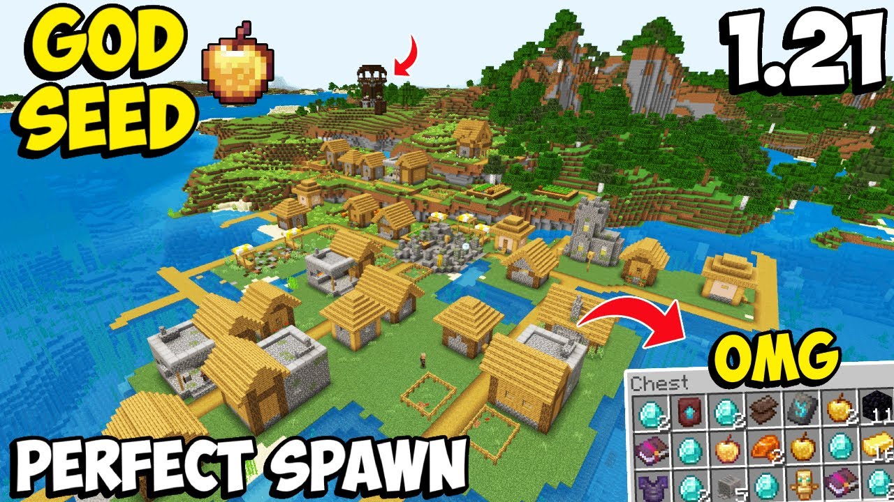 Ultimate Basic Survival Seed For Minecraft (1.21.8, 1.21.1) – Bedrock Edition
