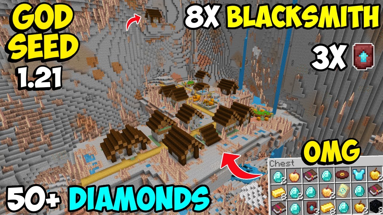Ultimate Survival Seeds For Minecraft (1.21.10, 1.21.1) – Bedrock Edition