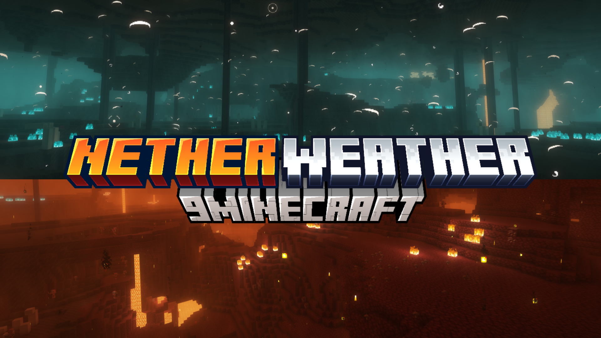 Nether Weather Mod (1.21.10, 1.20.1) – Introduces Lavafalls, Storms, and Heatblasts