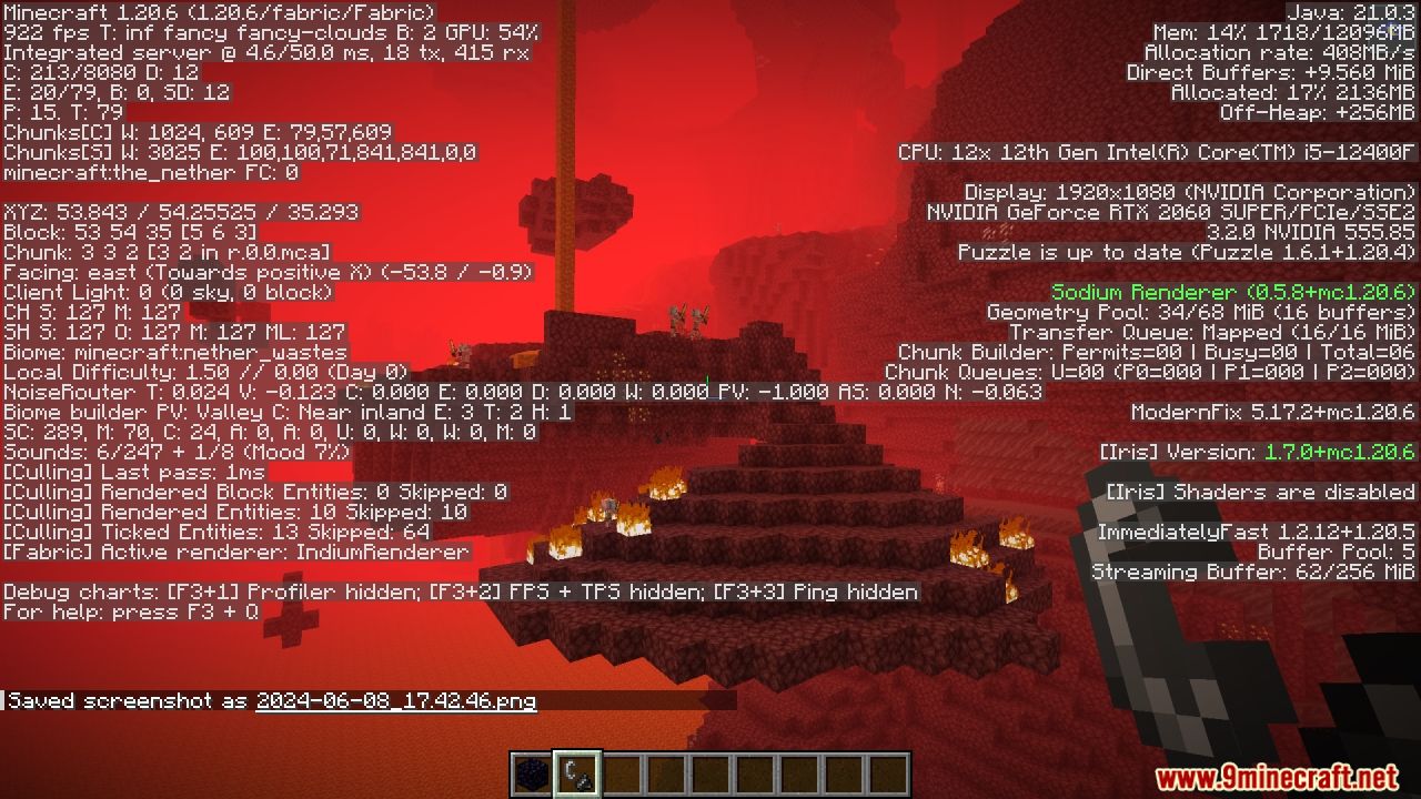 Optifabric Modpack (1.21.9, 1.20.1) – Optifine Features But More Optimized 12 Optifabric modpack screenshots 11