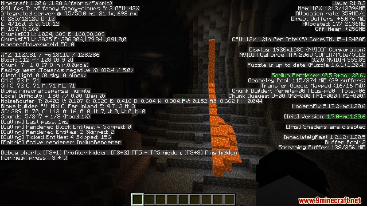 Optifabric Modpack (1.21.9, 1.20.1) – Optifine Features But More Optimized 5 Optifabric modpack screenshots 4