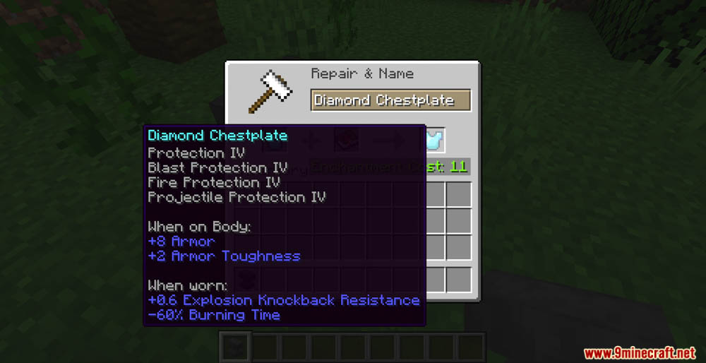 Minecraft Protection Chart Compatible Protection Enchantments Data Pack (1.21.10, 1.21) – Full ...