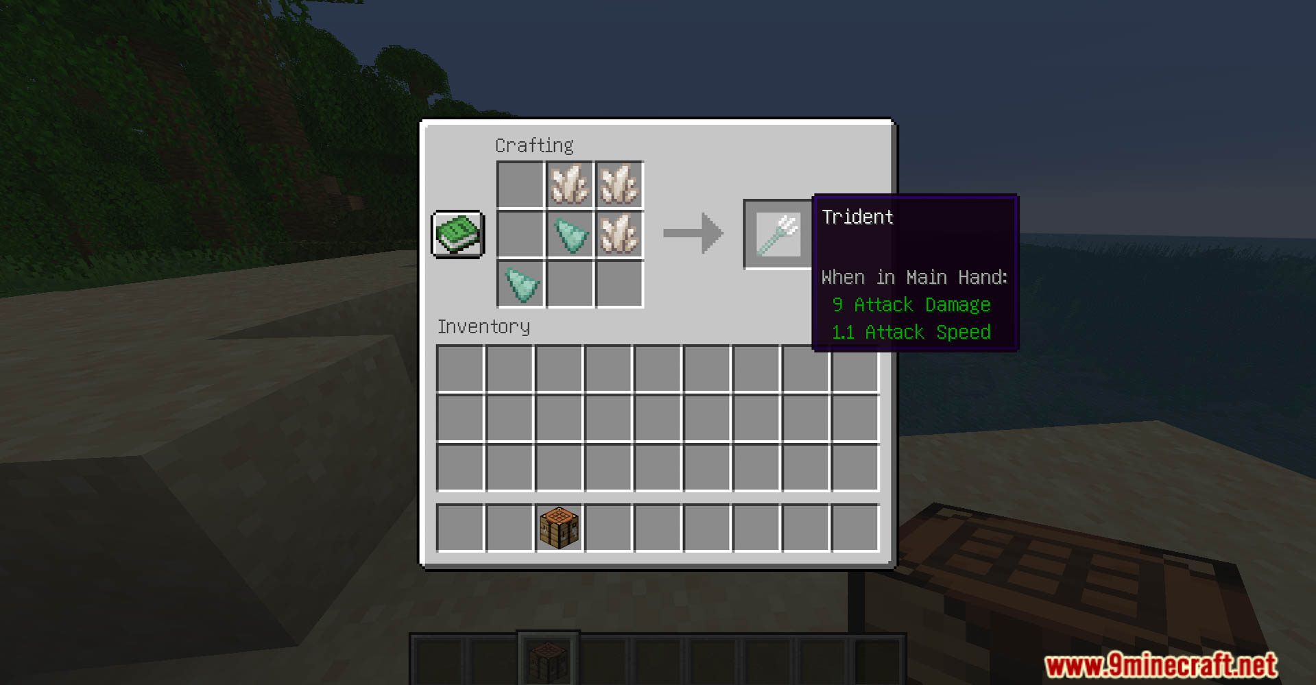 Craftable Tridents Data Pack (1.21.10, 1.20.1) – Craft Tridents With ...