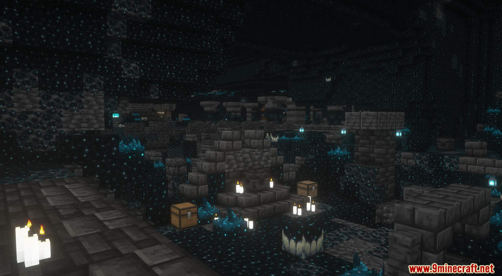 Deeper Dark Data Pack (1.21.10, 1.20.1) – Sculk Dimension