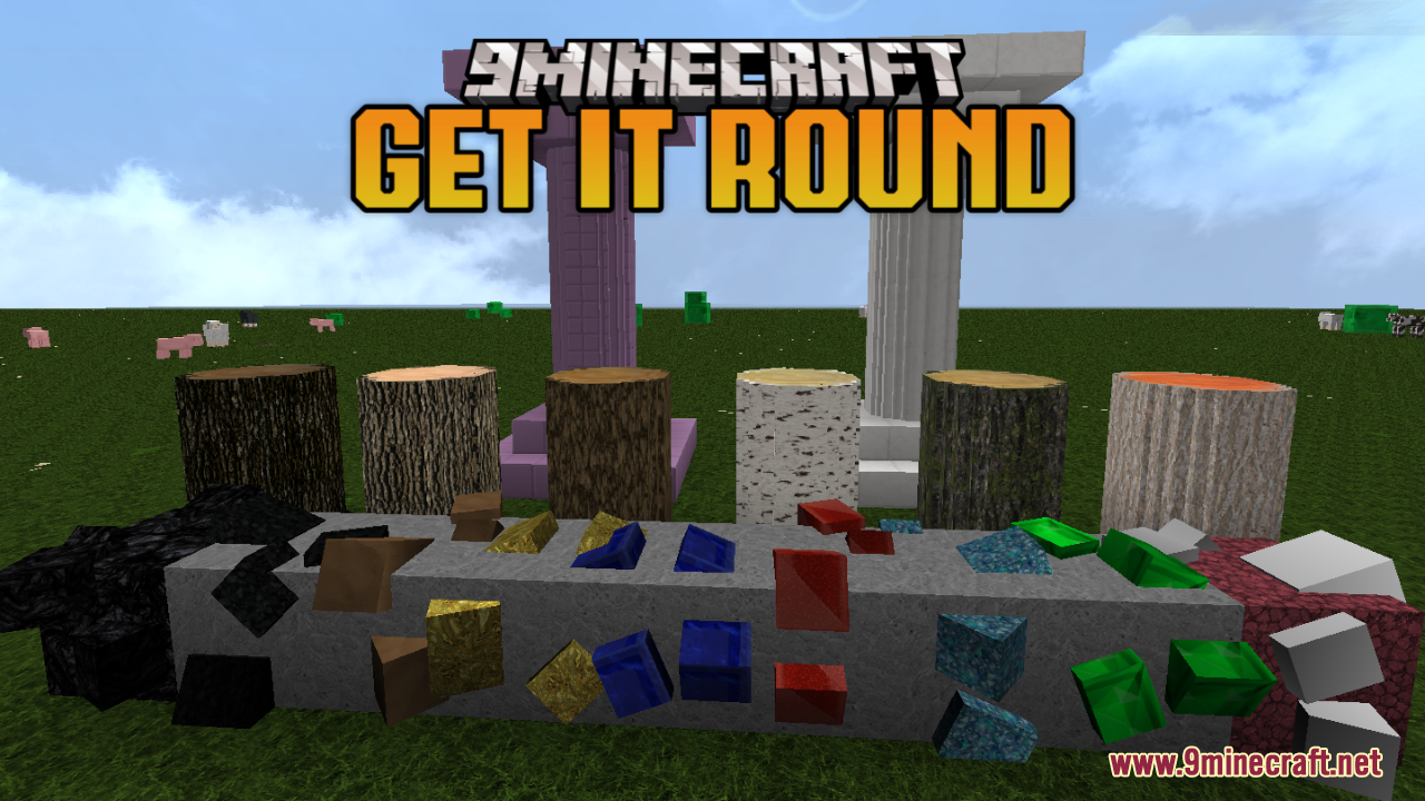 Get It Round Resource Pack (1.21.10, 1.20.1) – Texture Pack