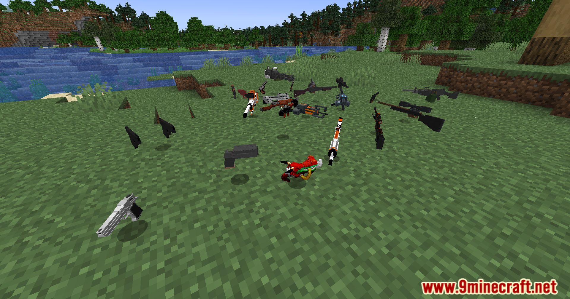 Guns Plus Plus Mod (1.21.10, 1.20.1) – Diverse Weapon Arsenal