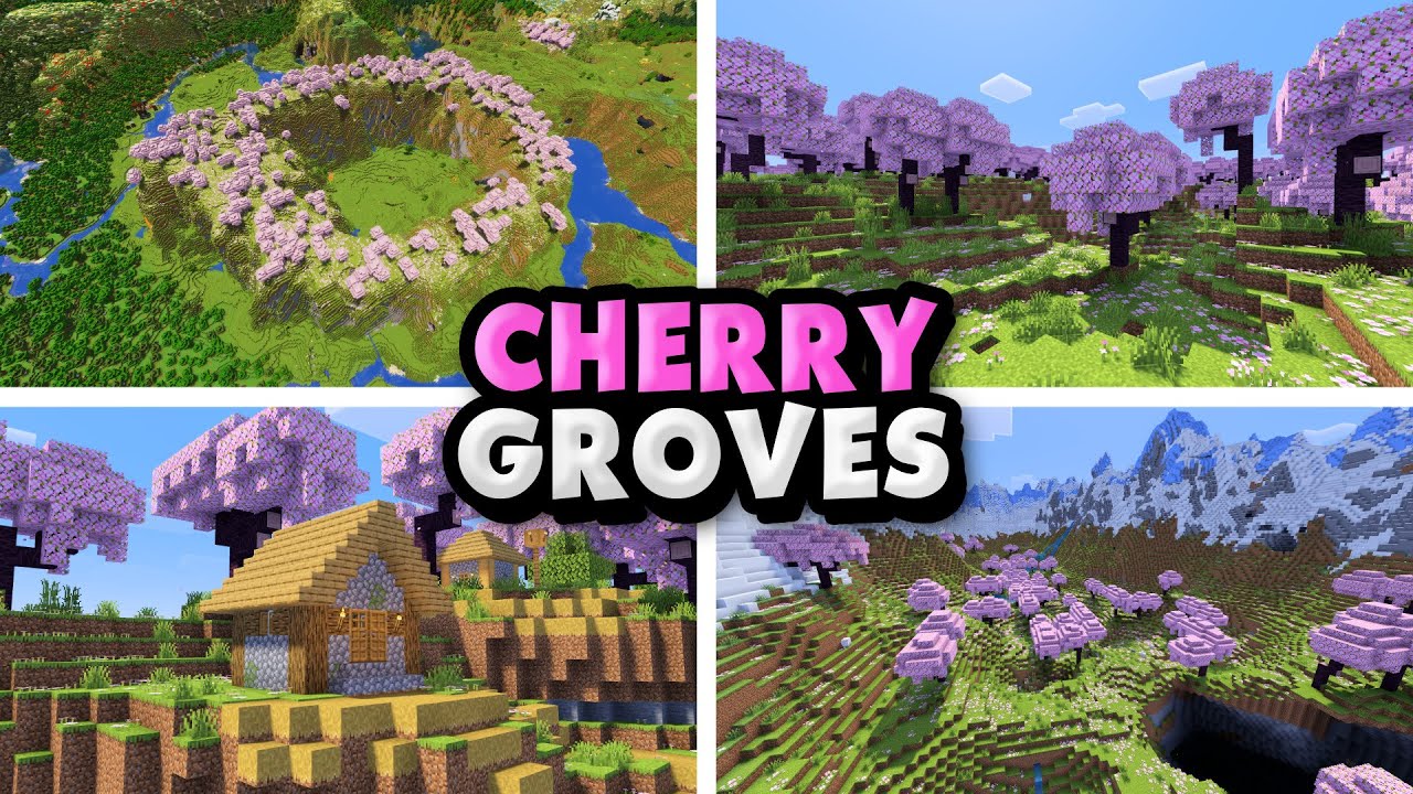 Top 5 New Cherry Grove Seeds For Minecraft (1.21.10, 1.21.1) – Java ...