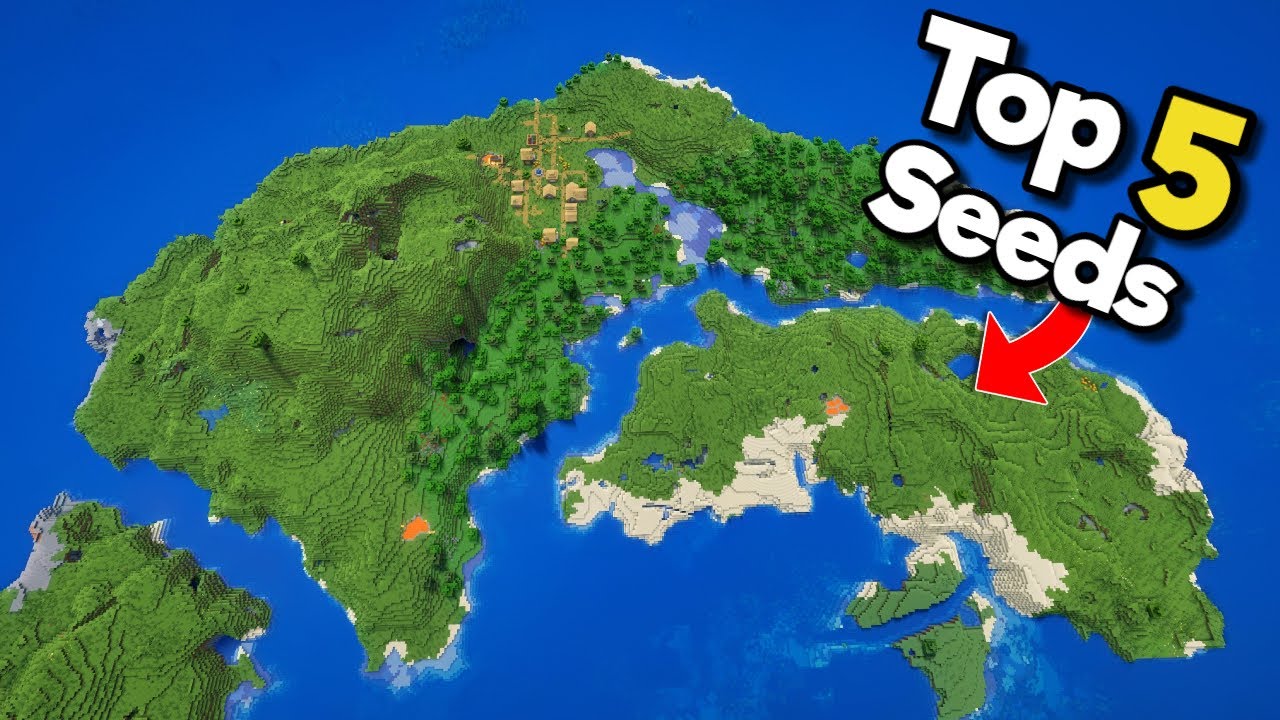 Top 5 Weird Seeds For Minecraft (1.21.10, 1.21.1) – Java Edition