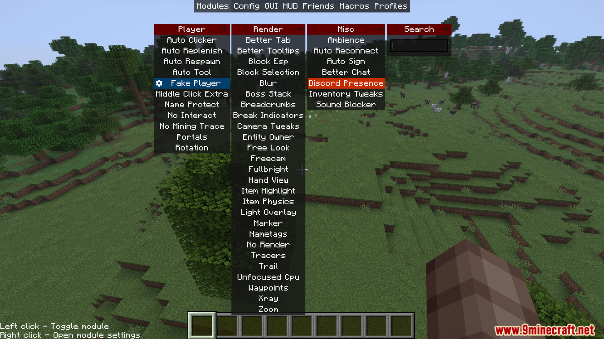 Asteroid Mod (1.21.11, 1.21.1) – Client Utilities 6 Asteroid mod screenshots 6