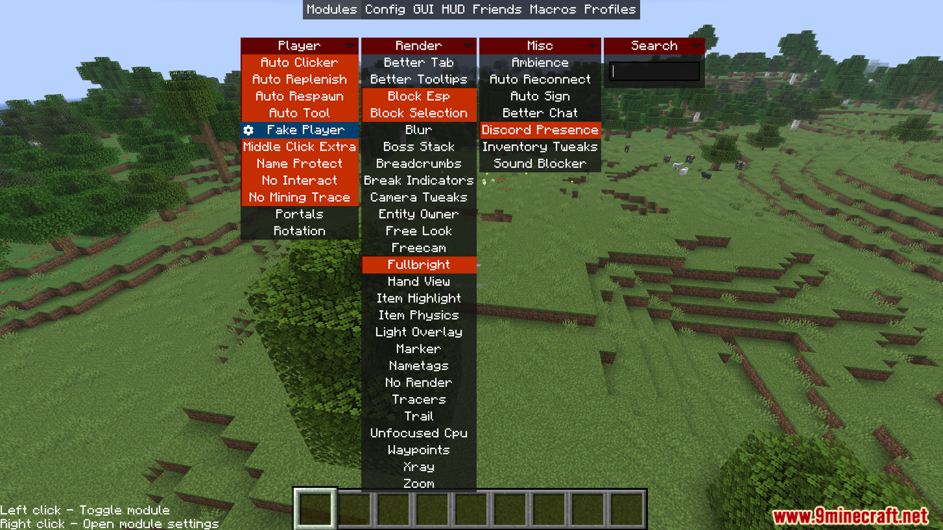 Asteroid Mod (1.21.11, 1.21.1) – Client Utilities 7 Asteroid mod screenshots 7
