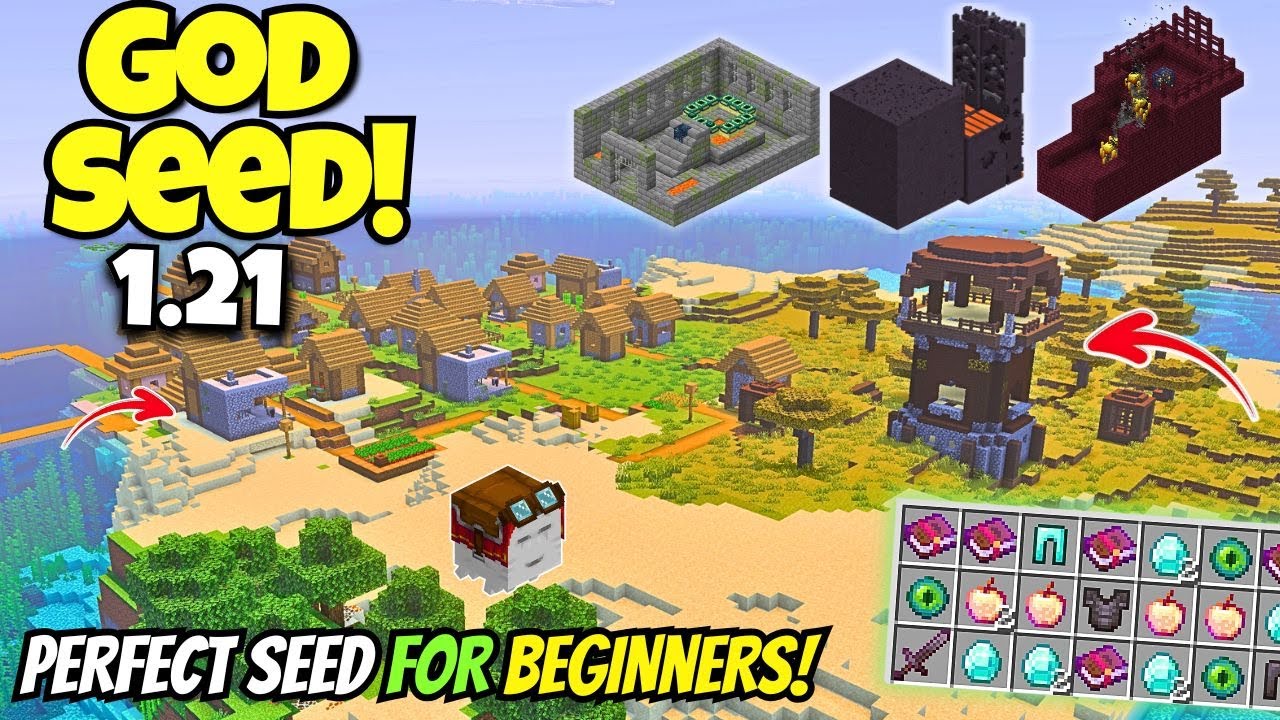 Best Epic-Structure Seeds For Minecraft (1.21.8, 1.21.1) – Bedrock Edition