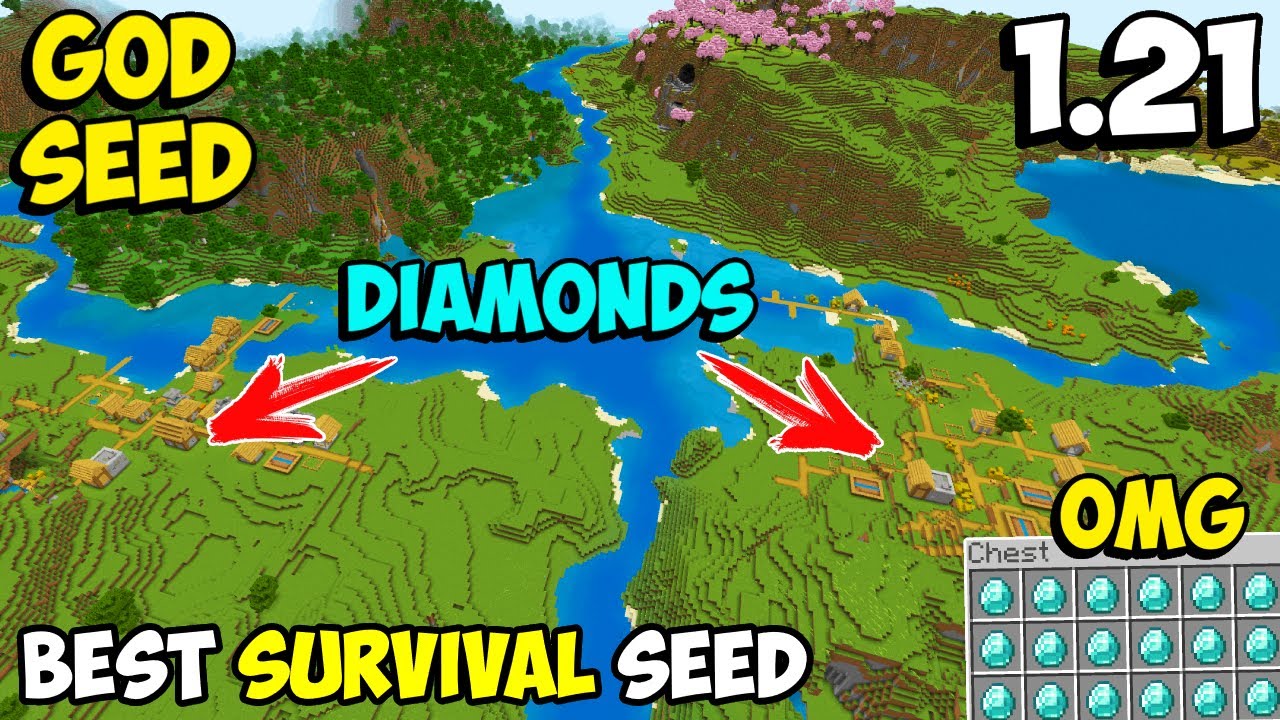 Best Ultimate Survival Seeds For Minecraft (1.21.8, 1.21.1) – Bedrock Edition