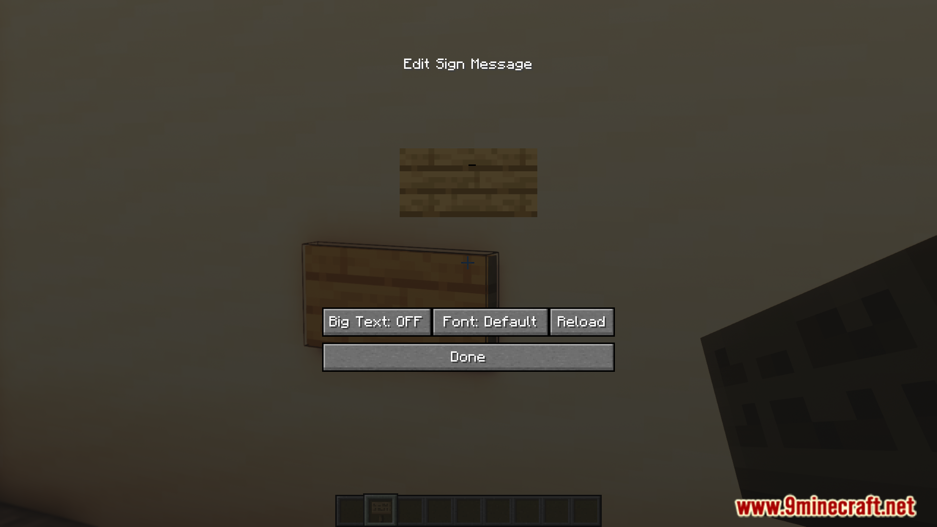Big Sign Writer Mod (1.21.11, 1.20.1) – Write Bigger Text On Signs
