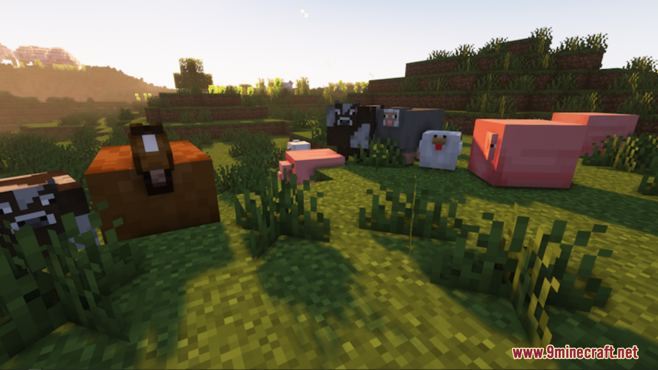 Fat Mobs Resource Pack (1.21.11, 1.20.1) – Texture Pack