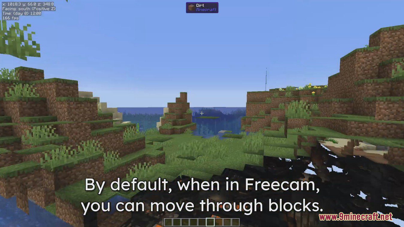 Freecam Mod (1.21.11, 1.20.1) – One Of The Best Camera Mod 13 Freecam mod screenshots 12