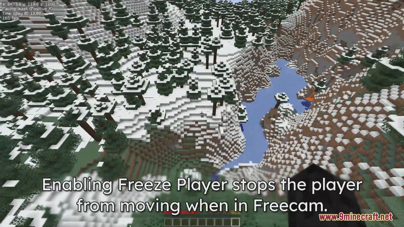 Freecam Mod (1.21.11, 1.20.1) – One Of The Best Camera Mod 15 Freecam mod screenshots 14